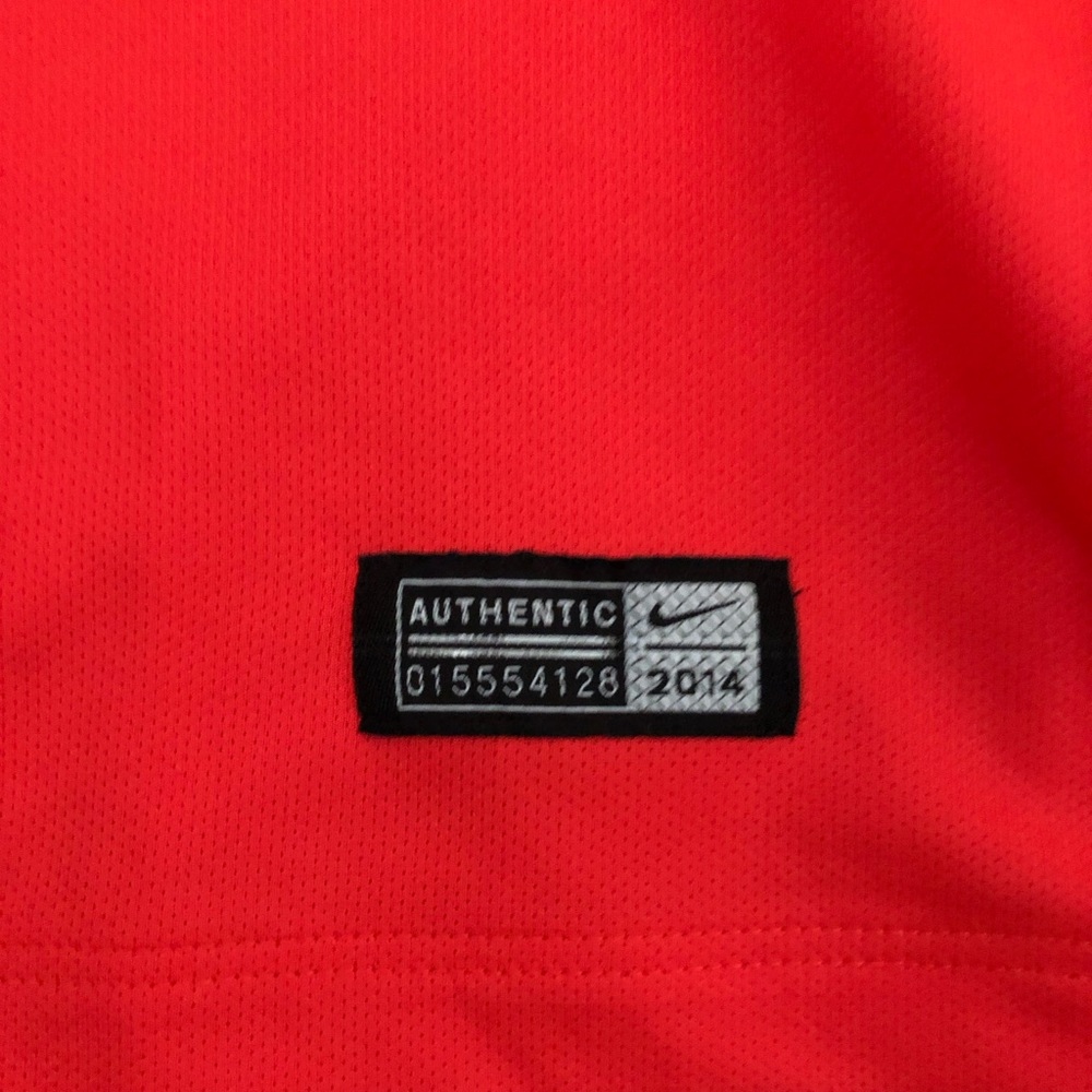 Nike Barcelona neon orange soccer Jersey - Picture 3 of 4